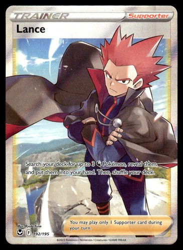 Lance 192/195 Ultra Rare Silver Tempest Near Mint