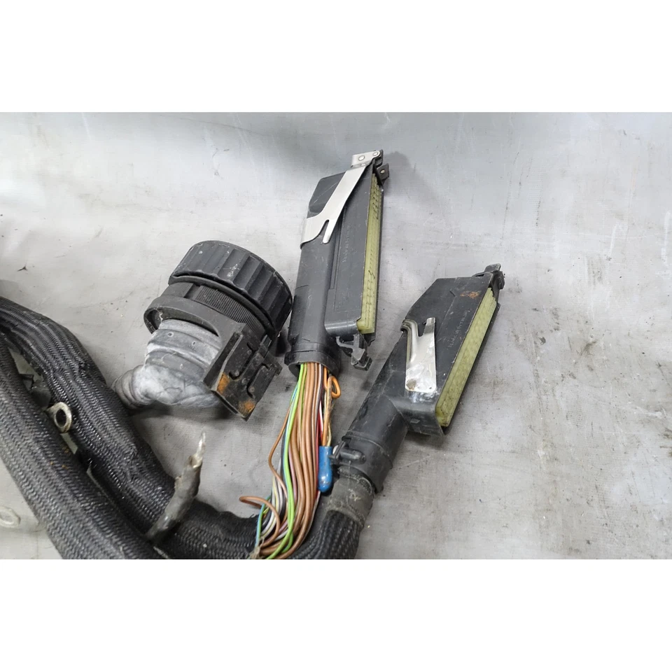 Arnés de cableado del motor temprano BMW E36 325i M50 1992 dañado transmisión automática OEM Foto 4 de 4