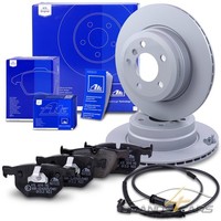 ATE Bremsscheiben +BremsbelÄGe +Warnkontakt Hinten FÜR BMW X5 E70 X6 E71 E72