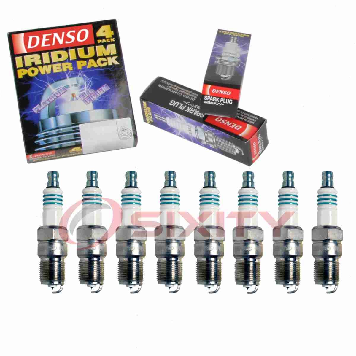 8 pc Denso Iridium Power Spark Plugs for 1996-2000 GMC C2500 5.0L 5.7L 7.4L xs