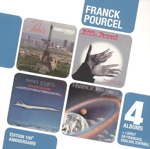 Franck Pourcel - 4 Albums - Edition 100ème Anniversaire - 4-Cd Set - 4xCD - New