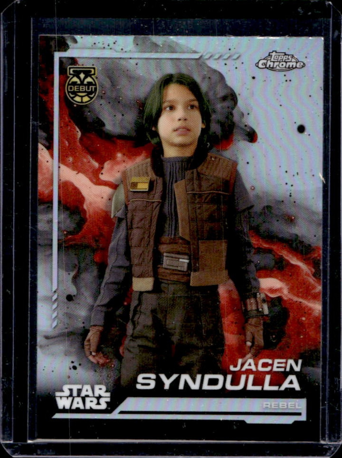 2024 Topps Chrome Star Wars Jacen Syndulla Rainbow Refractor #100