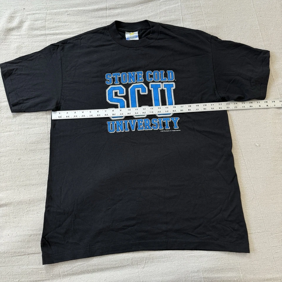 Camiseta De Colección Stone Cold University Steve Austin XL 1998 WWF Lucha Libre WWE 3:16 Foto 4 de 4
