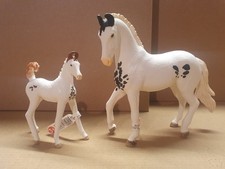 Schleich Pferd 14898 Marwari Stute mit 14896 ...