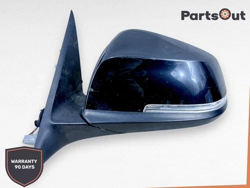 2011-2018 BMW 328I F30 FRONT LEFT DRIVER EXTERIOR REAR VIEW MIRROR W/ BLINDSROT