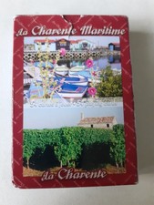 jeu de 54 cartes la Charente et la Charente maritime très illustré