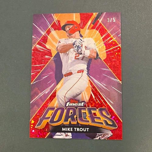 2026 Topps Finest Mike Trout Base (RAW)