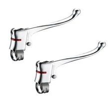 pair of sport brake levers aluminum silver DC135 DIA-COMPE bike brakes