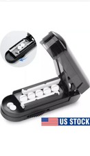 Pill Tablet Cutter for Small or Large Pills, Pill Splitter with Blade for Pills