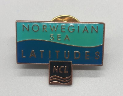 Norwegian Sea NCL Latitudes Norwegian Cruise Lines Ship Souvenir Collector Pin