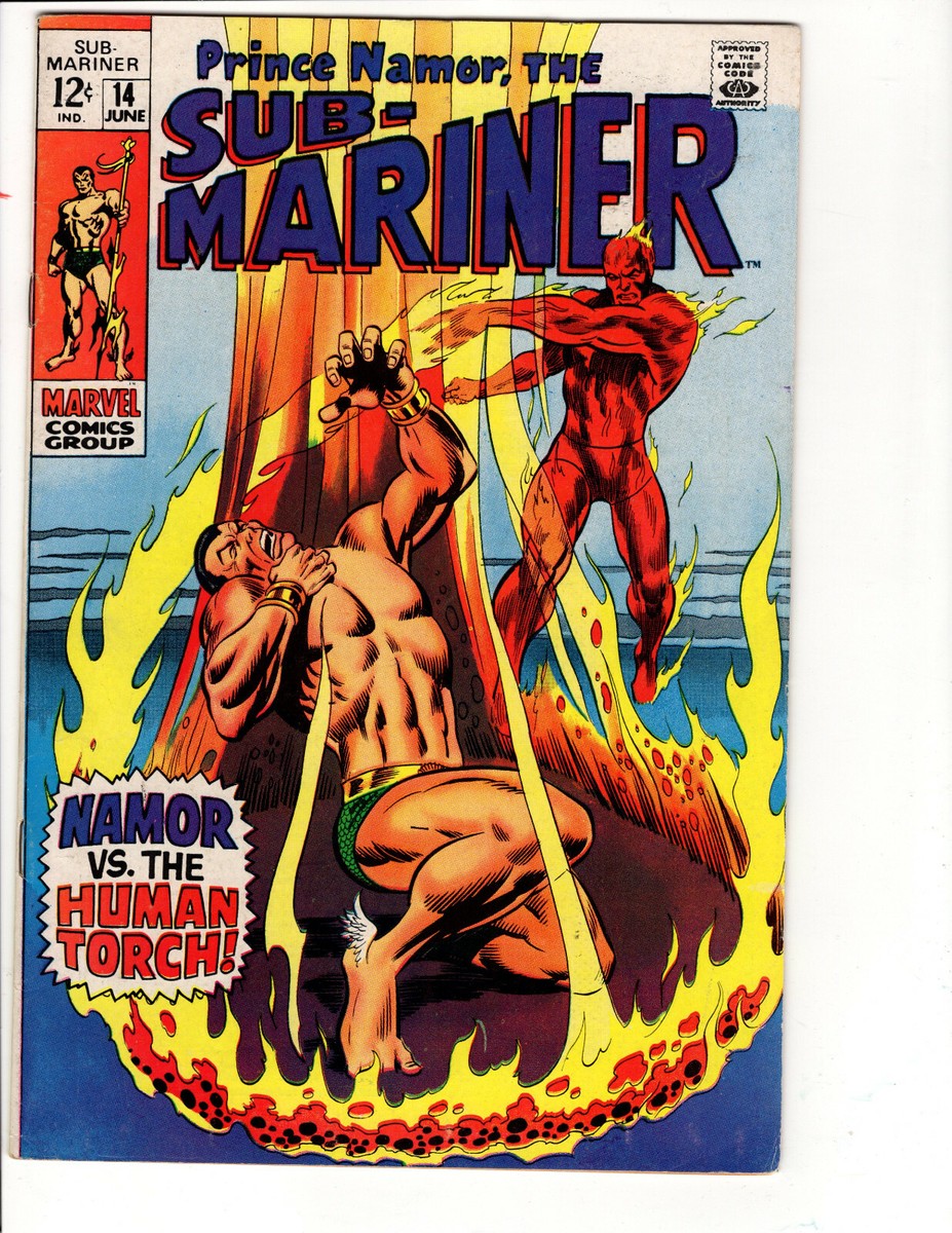 SUB-MARINER #14 June (Marvel, 1969) | eBay