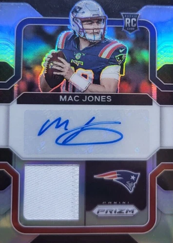 2021 Panini Prizm Mac Jones #RPA-MJ