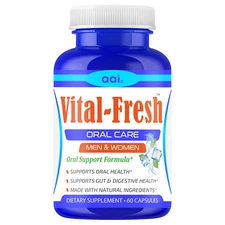 Oral Probiotics for Bad Breath | Fresh Breath, Gum & Teeth Support – 60 Capsules