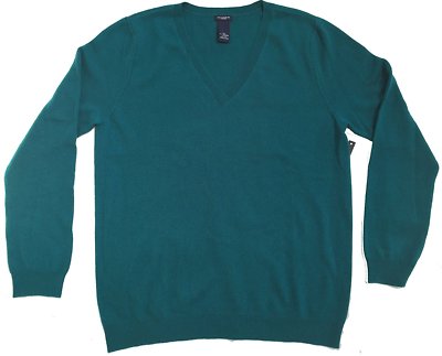 V Neck J Crew Factory Cashmere NWT Crew Factory Men's Washable