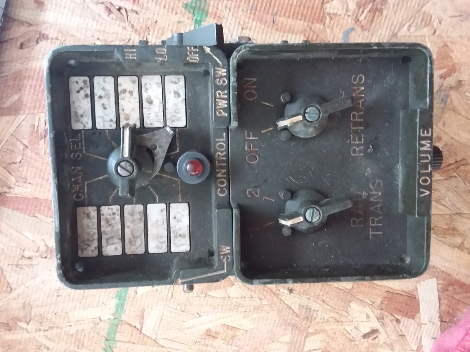 Control Intercom Communications Set C-2742/VRC with Volume Control Selector