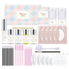 4 in 1 Lash Lift Brow Lamination Kit Professional Eyelash Perm Black Color