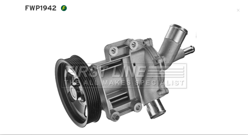 Water Pump For Chrysler Neon PT Cruiser Fiat 500X Argo Linea First Line FWP1942 - Picture 2 of 5