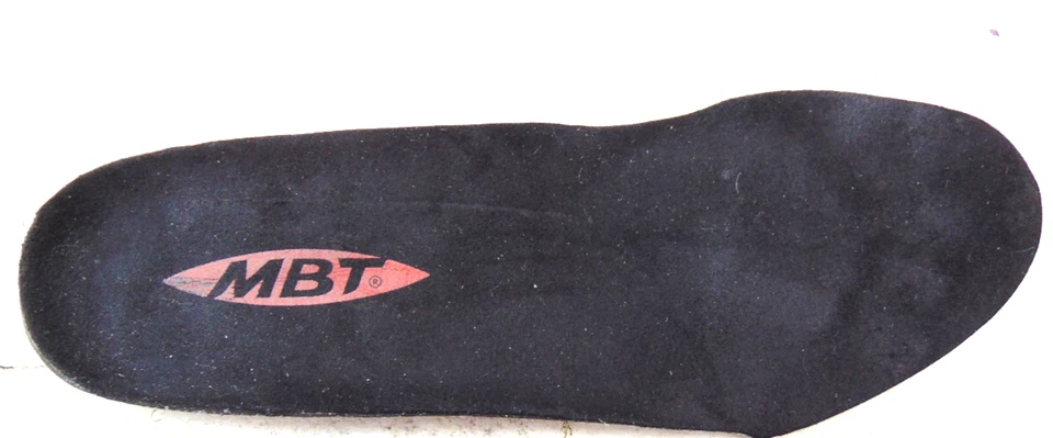 MBT 女式黑色皮革 700385 瑞士 Mary Jane 步行鞋、色调鞋 ~ 5-5.5 — 第 2/4 张图片