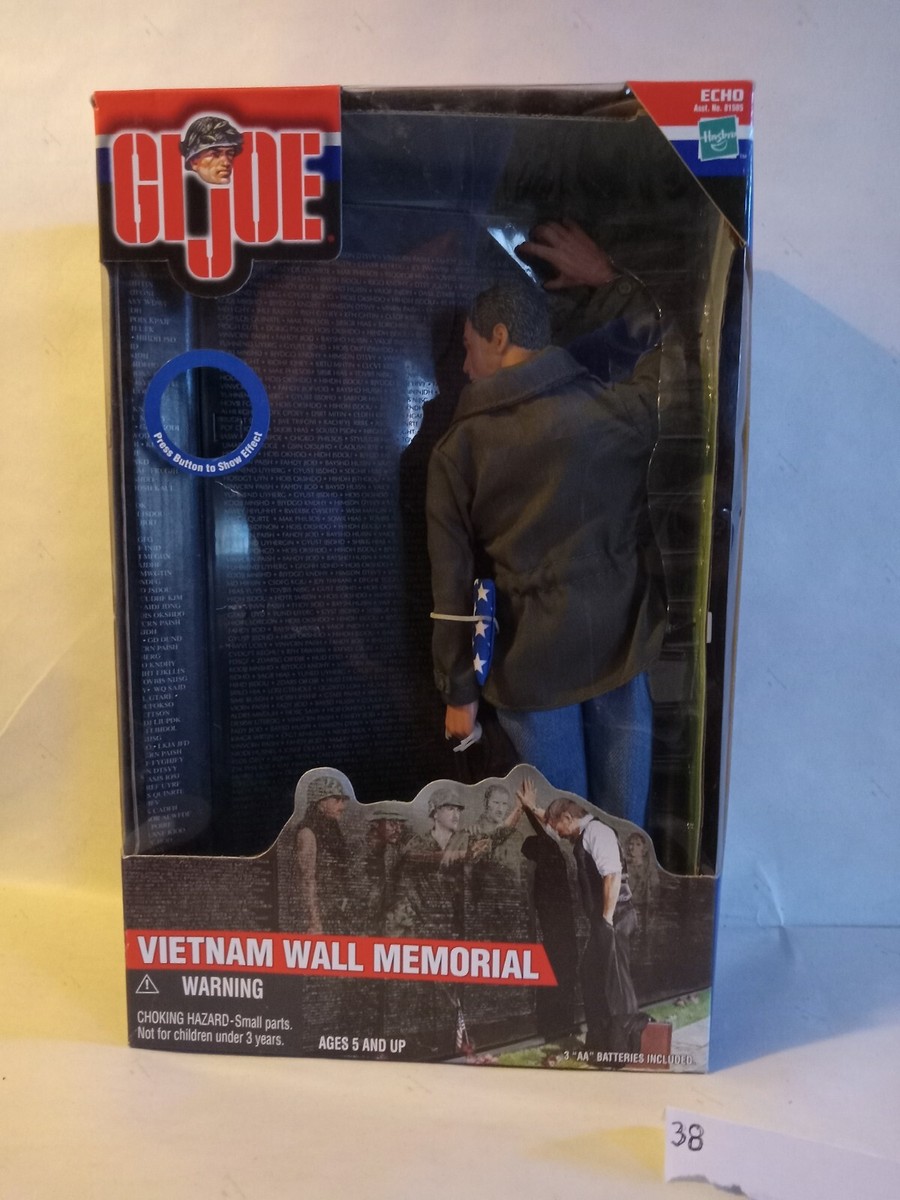 GI Joe Vietnam Wall Memorial African American Version Hasbro 2000