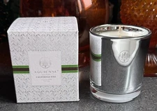 AQUIESSE CALIFORNIA PINE Scented Luxury Soy Candle NIB 9oz Single wick Glass Jar