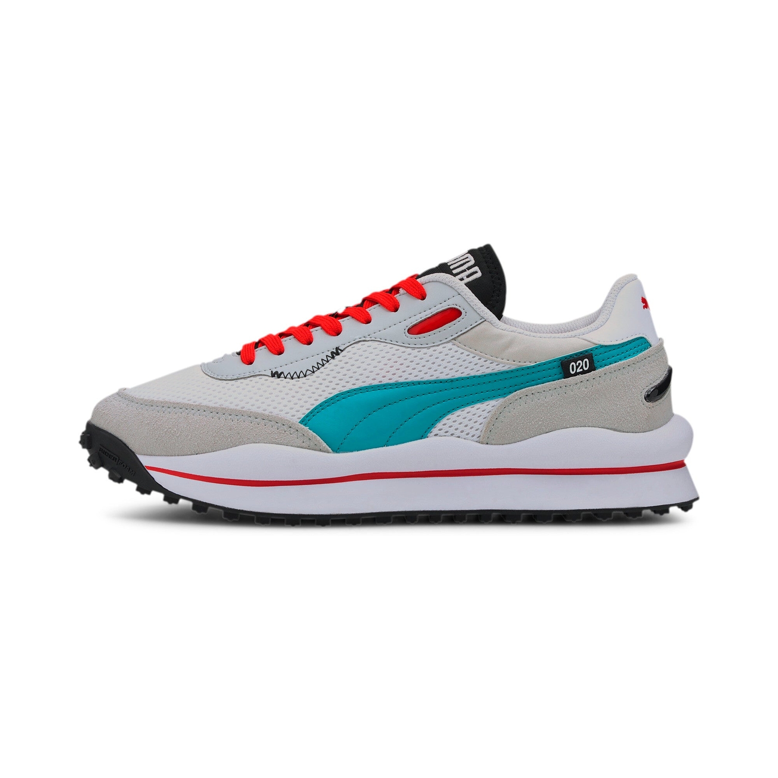 [373381-04] Мужской РАЙДЕР Puma STYLE RIDER NEO ИЗ АРХИВА - БЕЛЫЙ, СЕРЫЙ, ФИОЛЕТОВЫЙ