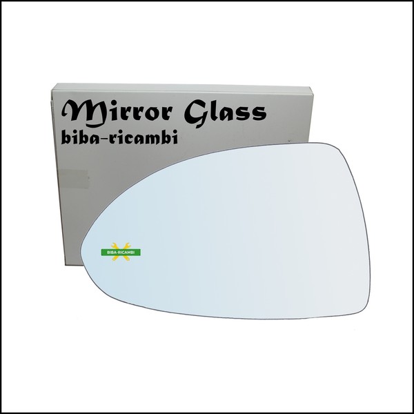 Glas RüCkspiegel Verchromt Seite Sx-Guidatore FüR Opel D (S07) Von-image