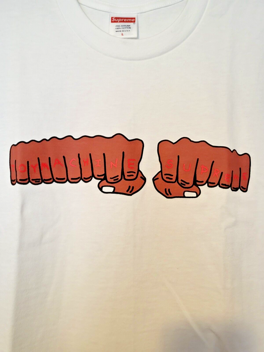 supreme Toy Machine Fist Tee White Ｍ Supreme X Toy Machine Fist Tee 'White' M | Flip App