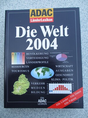 ADAC Länderlexikon Die Welt 2004 unbenutzt neu