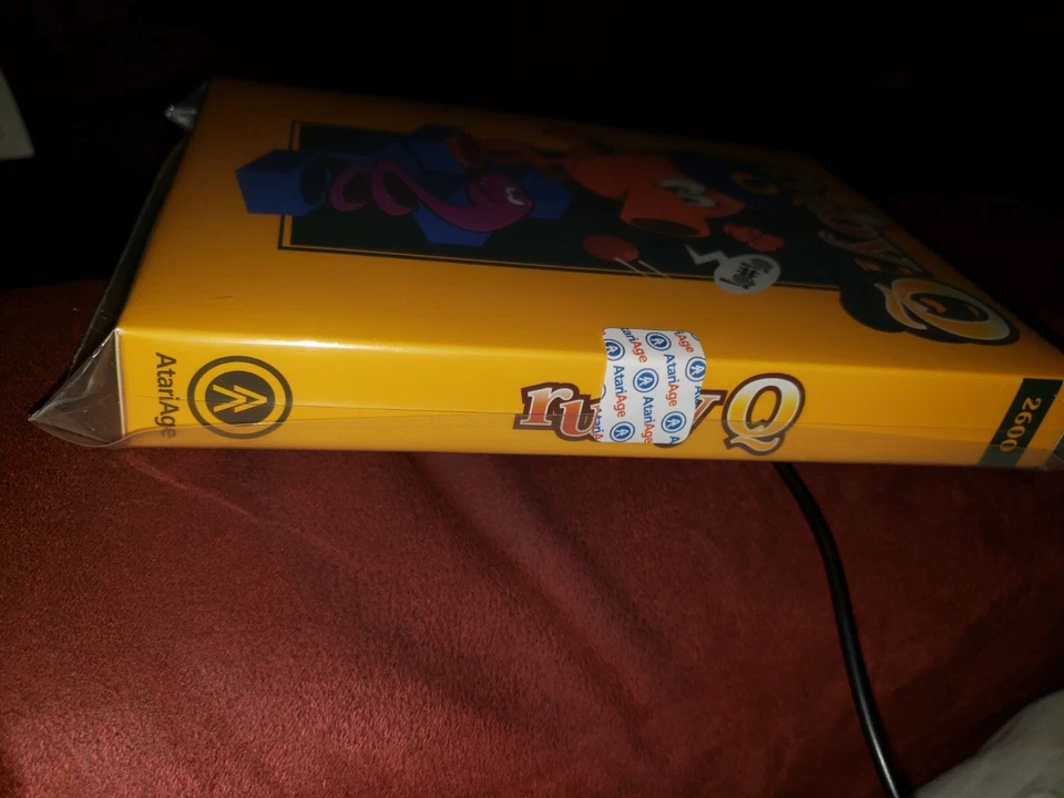 New NIB Atari 2600. Ruby Q discontinued limited edition run cib Qbert Q bert nes - Image 3 of 4