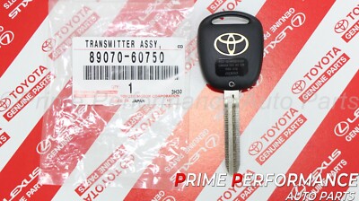 Toyota Land Cruiser 2003-2005 Transmitter Blank Remote Key Genuine