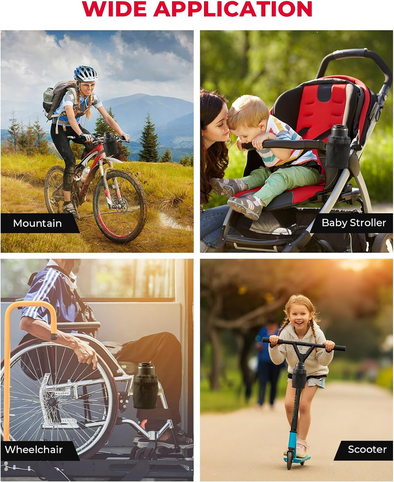 Bike Cup Holder, Bike Water Bottle Holder Bicycle Handlebar Drink