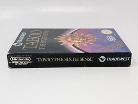Taboo the Sixth Sense (Nintendo NES 1989) - In Box No Manual