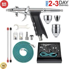 Airbrush Kit, Air Brush Painting Set, Double Action Trigger Airbrush Gun with...