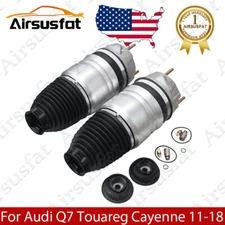 Pair for Audi Q7 Touareg Cayenne 11-18 Front L&R Air Suspension Spring Bags US