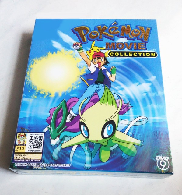POKEMON 19 Anime Movies COLLECTION Multi Audio DVD Box Set eBay