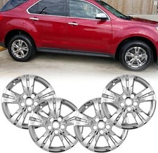 4 Chrome 2010-2017 Equinox 17 Wheel Skins Hub Caps Full Covers Fit Aluminum Rim 4 Chrome 2010-2017 Equinox 17 Wheel Skins Hub Caps Full Covers Fit Aluminum Rim