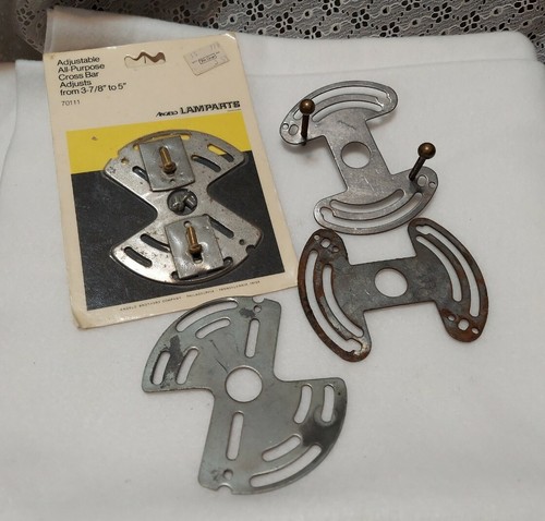 Menge 4 Vintage verstellbare Allzweck Traversen - 3-7/8 bis 5 Zoll