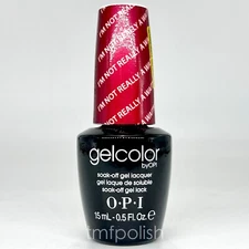 New OPI GelColor Gel Nail Polish - I’m Not Really a Waitress - Full Size