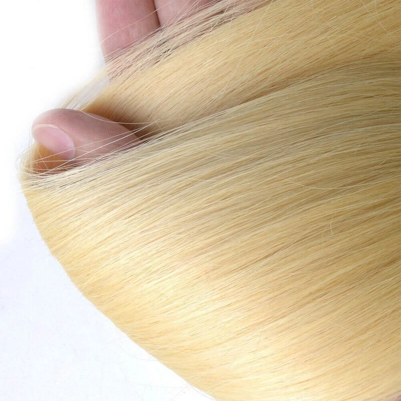 CLEARANCE Clip In Human Hair Extensions Full Head 100% Real Remy Hair Balayage F - Image 2 of 4