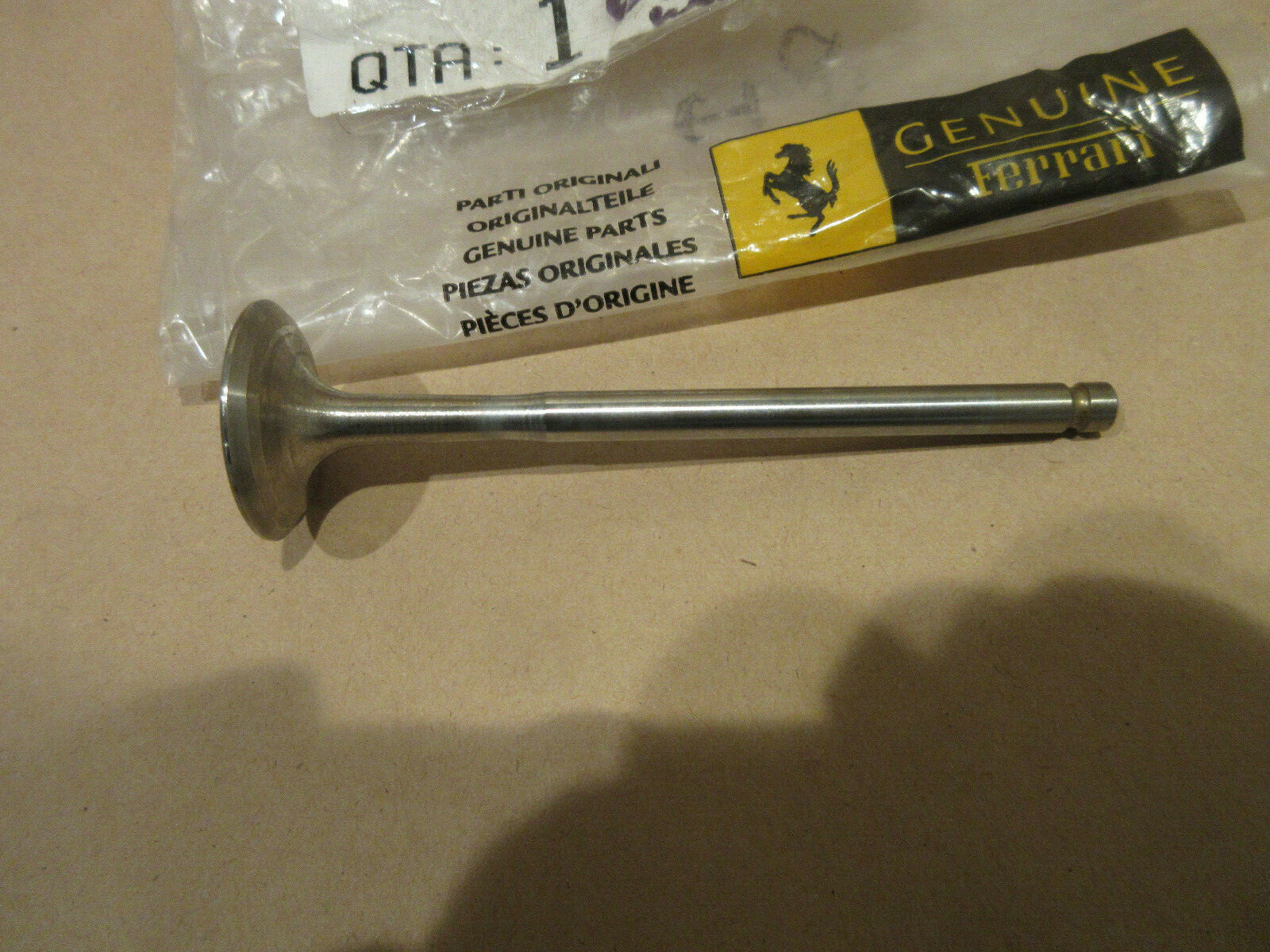 Ferrari 360 Intake Valve NEW P/N 175157