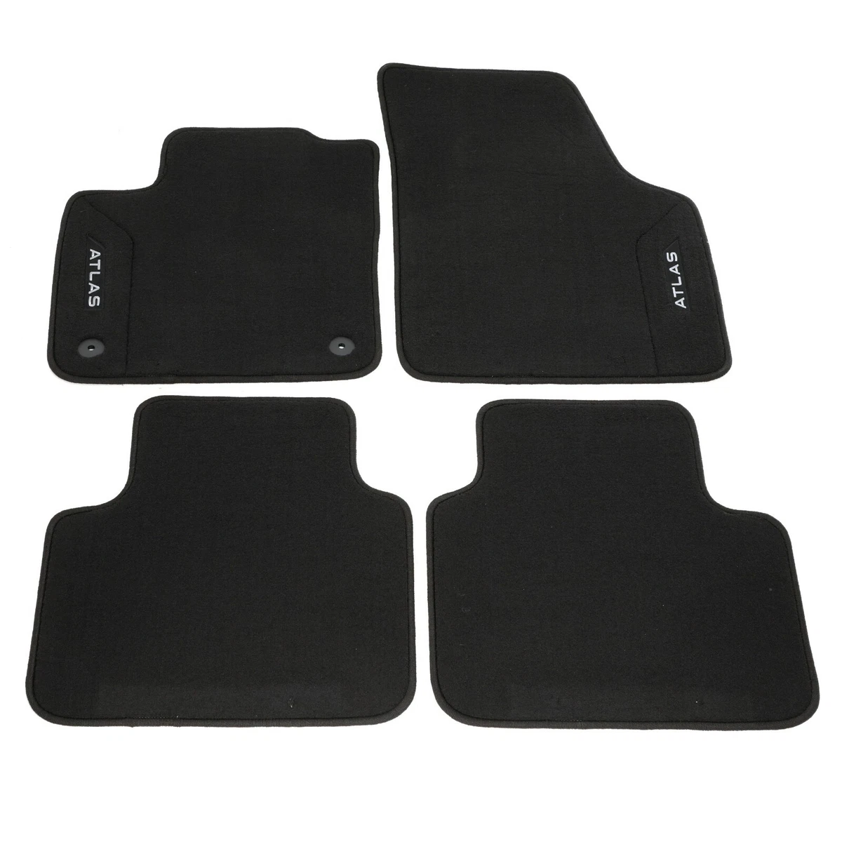 NEW OEM 2023 Volkswagen Atlas Cross Sport Black Mojomats Carpeted