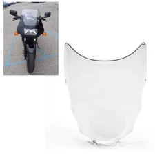 Front Windshield Windscreen For Kawasaki EX500 Ninja 500R 1994-2009 2007 2008