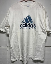 Vintage Adidas TENNIS T-shirt Made in USA Men's size L
