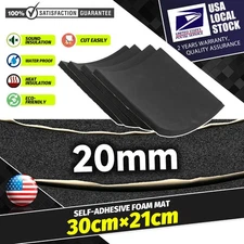 20MM Automotive Sound Deadener Insulation Heat Shield Noise Kill Damping Mat