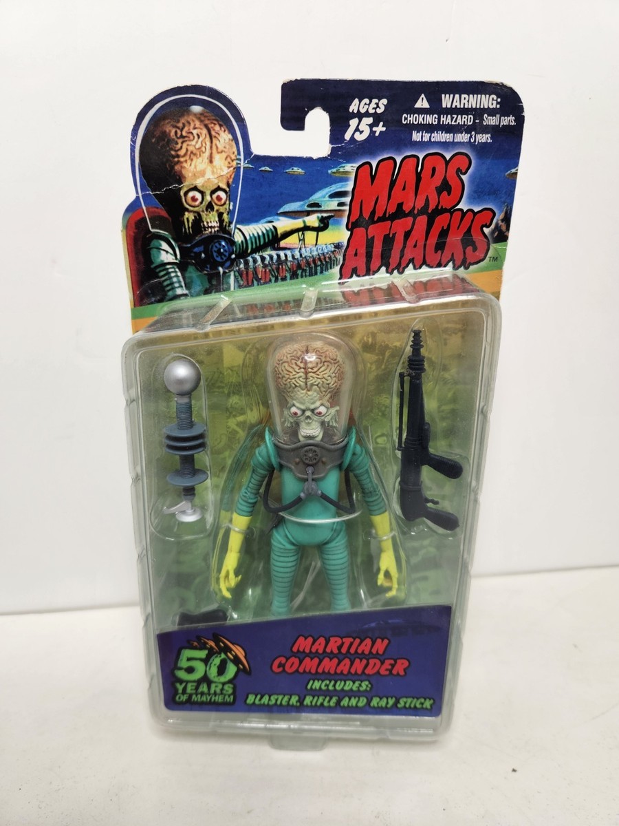 Mars Attacks Martian Commander 50 Years of Mayhem Action Figure