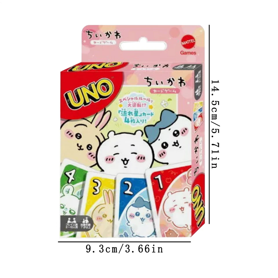 Chiikawa ensky UNO Chiikawa Juego de Cartas Japón Anime Nuevo Foto 2 de 4