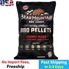 Bear Mountain BBQ FB99 All-Natural Hardwood Gourmet Blend Smoker Pellets, 40 lbs