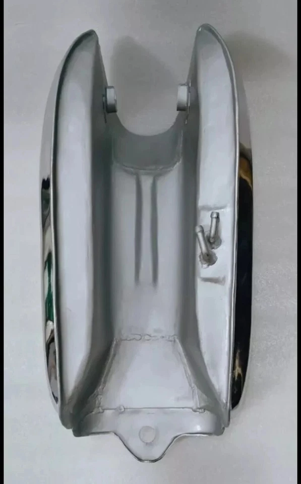 Honda ATC 70 Raw Steel Fuel Petrol Gas Tank 1978-1985 - Image 2 of 2