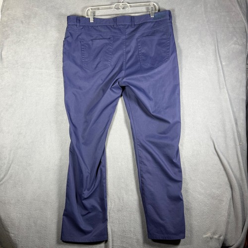 Peter Millar Performance Golfhose Herren 40x30 blau Stretch (Fadenfehler) - Bild 3 von 7