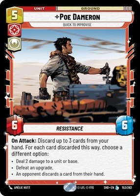 Poe Dameron - Quick to Improvise [SHD - 153/262]